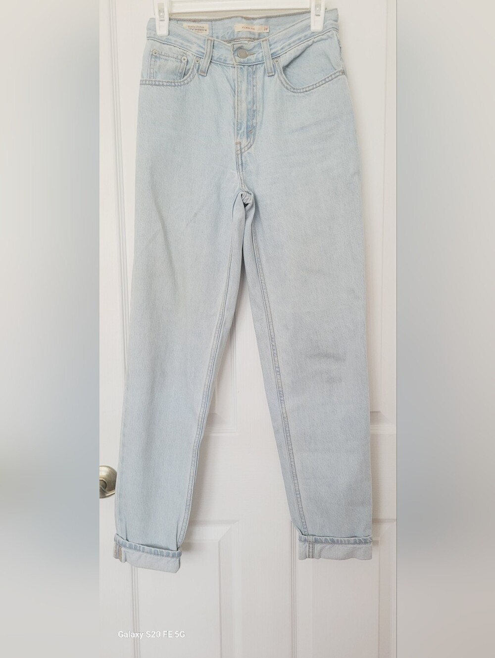 Levi's Light Blue Straight Leg Women's Jeans